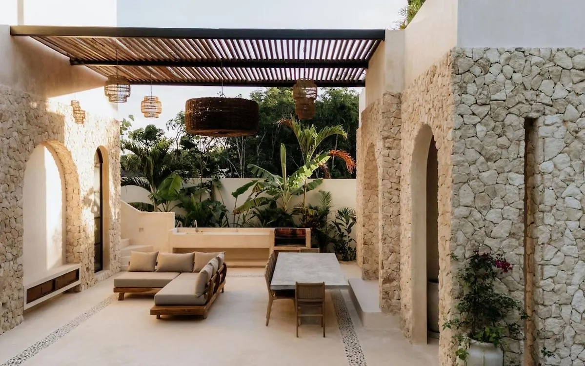 Casa Colina Stunning Pool Rooftop Bbq N Lounge 图卢姆 别墅
